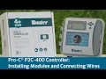 Pro-C P2C-400 Controller Installing Modules and Connecting Wires