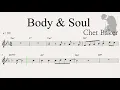 Body and Soul - Chet Baker (Transcription)