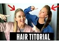 QUIFF Poof hairstyle TUTORIAL