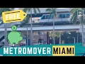 Metromover Miami Free Transit System FLORIDA USA May 2022 4K