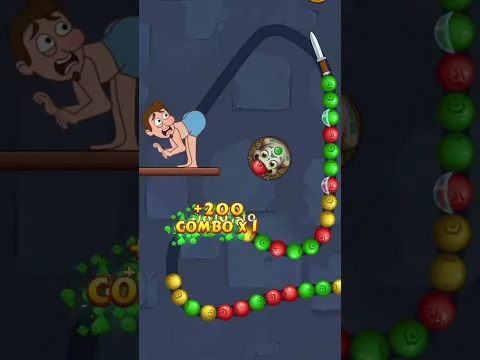 Bubble shooter android gameplay | Marble bubbles shooter | puzzle game | #shorts #youtubeshorts