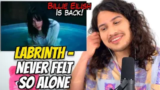 Download Vocal Coach Reacts to Billie Eilish \u0026 Labrinth - Never Felt So Alone MP3