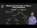 1312 Minimum Insertion Steps to Make a String Palindrome LeetCode Daily Challenge LeetCode POTD