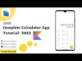 How to Make Calculator App in Android Studio Calculator App Tutorial 2022