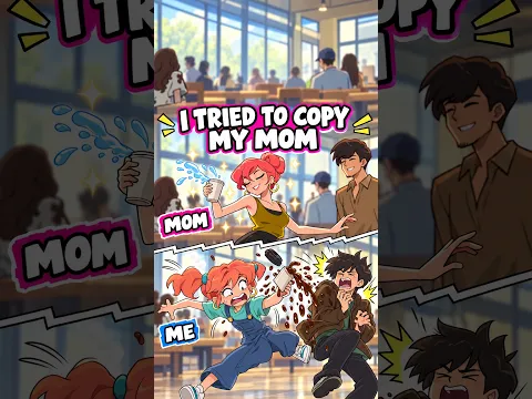 i tried to copy my mom