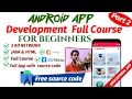 android app development tutorial for beginners with Free source code Part 2 full course In Nepali