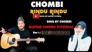 Download Chombi - Rindu Rindu ( Guitar Chord Tutorial ) MP3