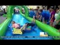 Amy Robach - spandex on waterslide
