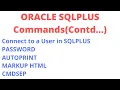 SQLPLUS Commands Part 4