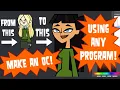 How to Make a Total Drama OC in 5 EASY Steps Using ANY Program