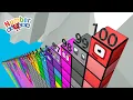 Learn Numbers 1-100 with Numberblocks Easy Math Amazing Number Fun