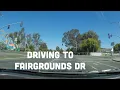Driving To Fairgrounds Drive In Vallejo California