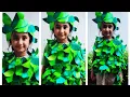Nature DIY costume Plants Leaves Tutorial Fancy Dress Costume Ideas for Competition