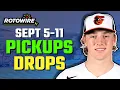 Pickups and Drops II 2022 Fantasy Baseball