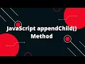 JavaScript Tutorial in Hindi JavaScript appendChild Method