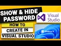 C How to make Icon Password