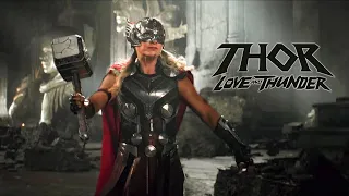 بنت هتموت بسبب السرطان وعلاجها الوحيد انها تتحول لثور ملخص فيلم Thor Love And Thunder 