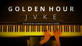 GOLDEN HOUR piano cover but it sounds like 3 HANDS playing | JVKE