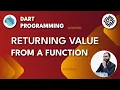 56 Dart Programming Language Returning Values from a Function in Dart