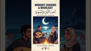 احب الليل و السهره على شاطئ بحر هادئ             ابداع  دندنها