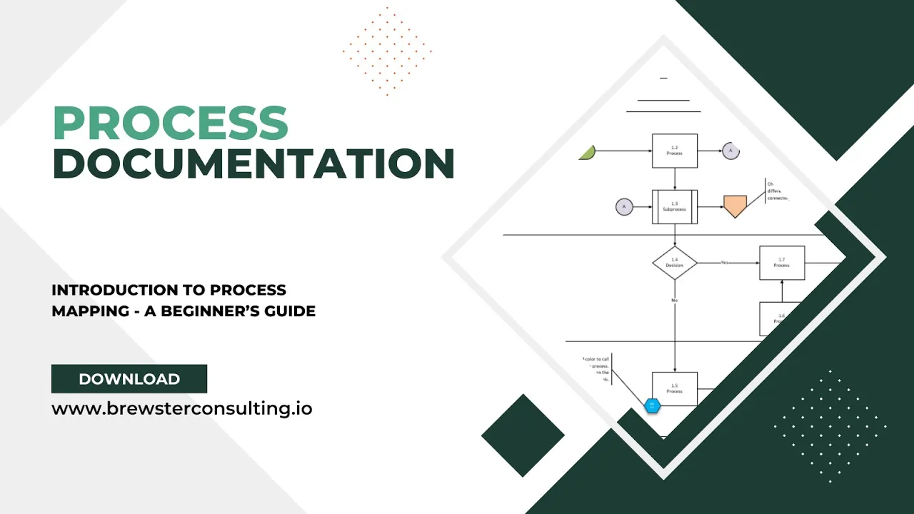Process Mapping Made EASY for Beginner's - Microsoft Visio Example