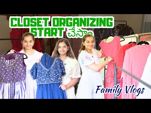 Download MP3 new room maa indian clothes kosam: organization starts || Telugu Vlogs in USA || English Subs || A\u0026C