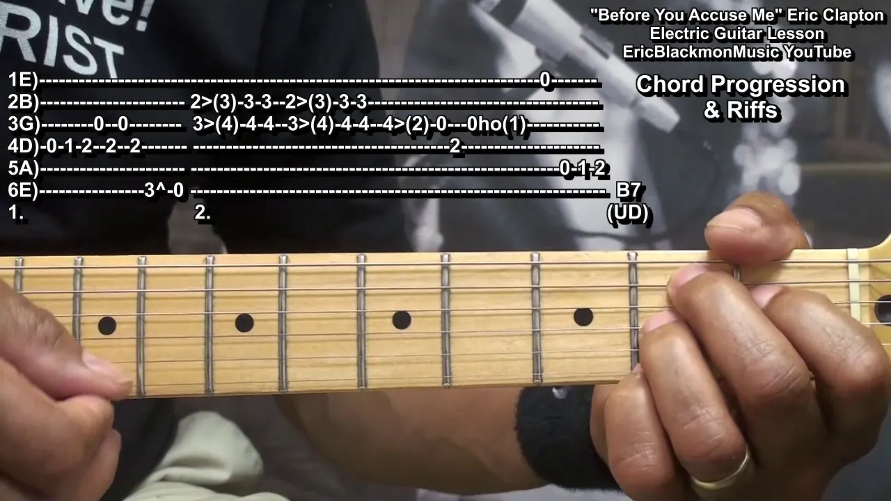 BEFORE YOU ACCUSE ME Eric Clapton Electric Guitar Lesson - Bo Diddley @EricBlackmonGuitar BEFORE YOU ACCUSE ME Eric Clapton Electric Guitar Lesson - Bo Diddley @EricBlackmonGuitar