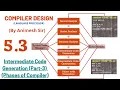 L-5 3 Compiler Design Intermediate Code Generation Hindi English Animesh Tayal GATE CS