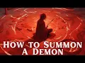 How to Summon a Demon Demonic Incantation Dark Mantra Chanting Guided Meditation