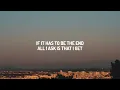 Alex Warren - FINE PLACE TO DIE (Lyrics)