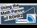 Quick Tip Math parser