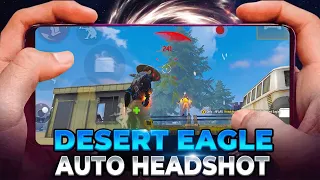 Top 5 No Recoil 💀 Desert-Eagle Auto Headshot 🥶 Tricks ⚙️ Better Than Pc Players 🖥 | Free Fire Max