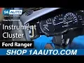 How to Replace Instrument Cluster 93-03 Ford Ranger