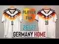 Germany Home Jersey - Player Version Vs Fan Version