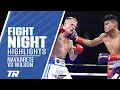 Emanuel Navarrete Liam Wilson Have Fight of the Year Both Get Dropped Navarrete Gets KO Win in 9