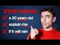 STOP Making These 5 Common MISTAKES in English