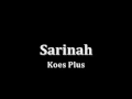 Koes Plus - Sarinah (Lirik)