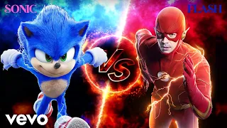 sonic vs flash the best race ever