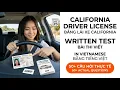 California DMV Written Test 2026 Master Your Exam in Vietnamese