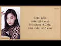 Lagu ITZY CAKE Easy Lyrics