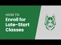 ELAC How to Guide Enroll for Late Start Classes