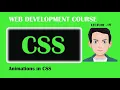 CSS Basics Learn Animations in CSS Web Design HTML CSS Chapter - 18