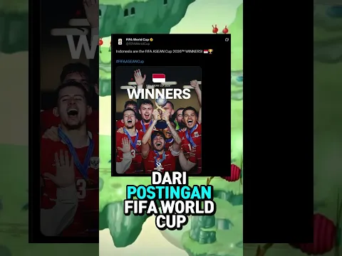 Akun FIFA World Cup kembali memasak dengan Perfect Crop nya awkwkwk