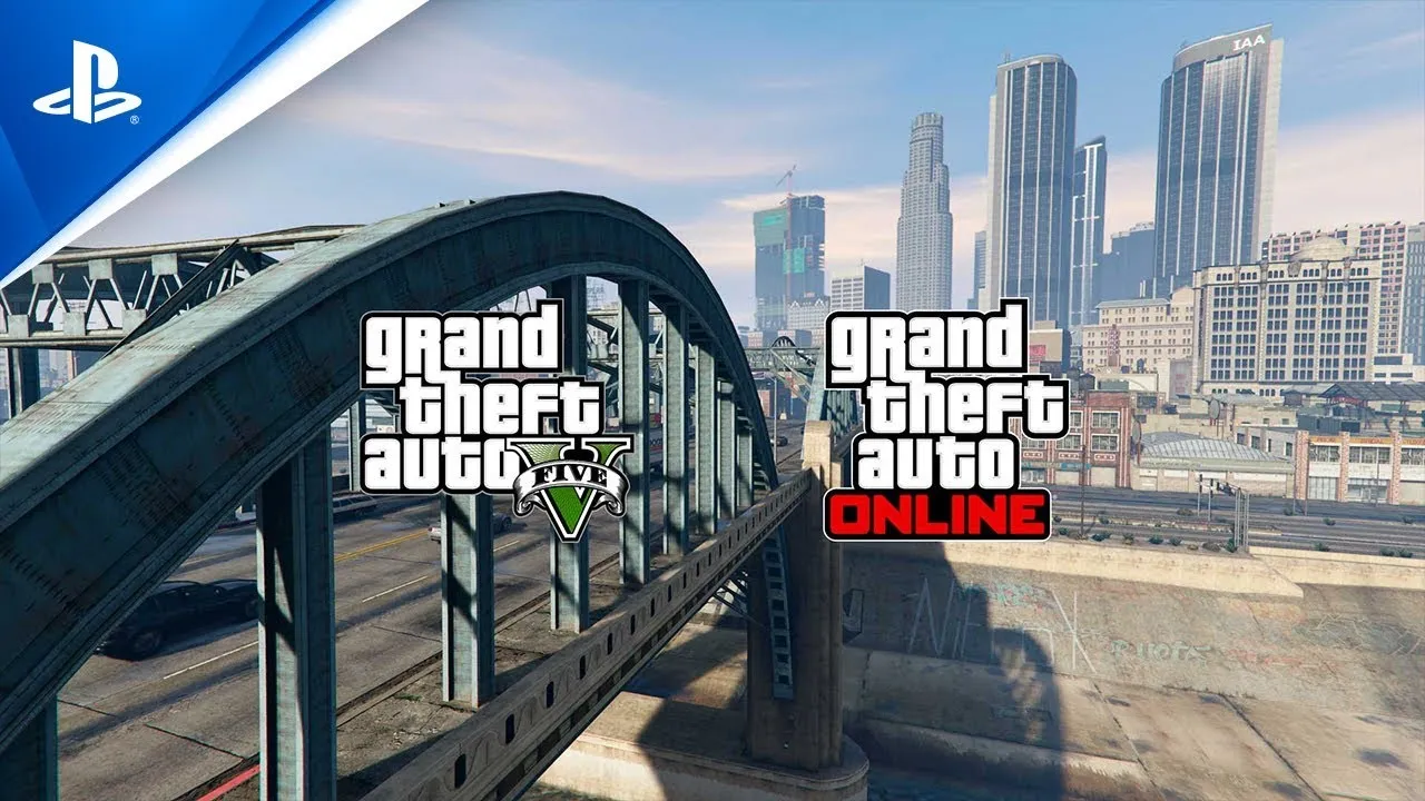 PS5『Grand Theft Auto V』、『Grand Theft Auto 線上模式』發售影片