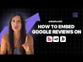Google Reviews Widget in Lovable 1