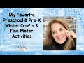 Preschool Pre-K Winter-themed Crafts