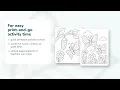 Butterfly Meadow Coloring Pages Butterfly Coloring Pages Printable PDF Etsy 13