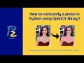 How to cartoonify a photo in Python using OpenCV library