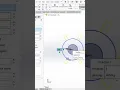 How to create circular sketch pattern in Solidworks