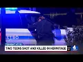 Two teens shot and killed in Hermitage